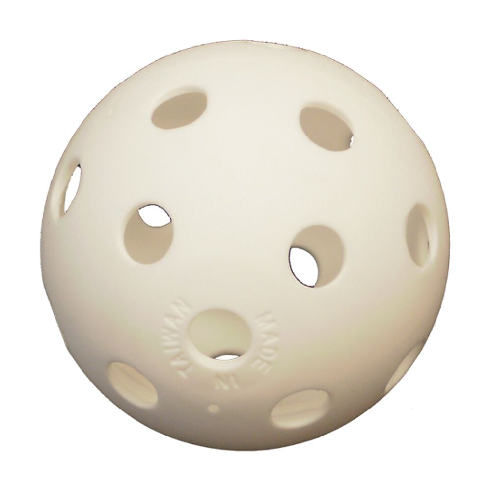 Victor Sports Baseball Airflow Lightweight Plastic Ball White 9 Inch