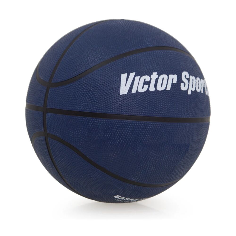 Victor Sports Heavy Duty Durable Rubber Basketball Blue Size 6 (2 Pack) — image 3