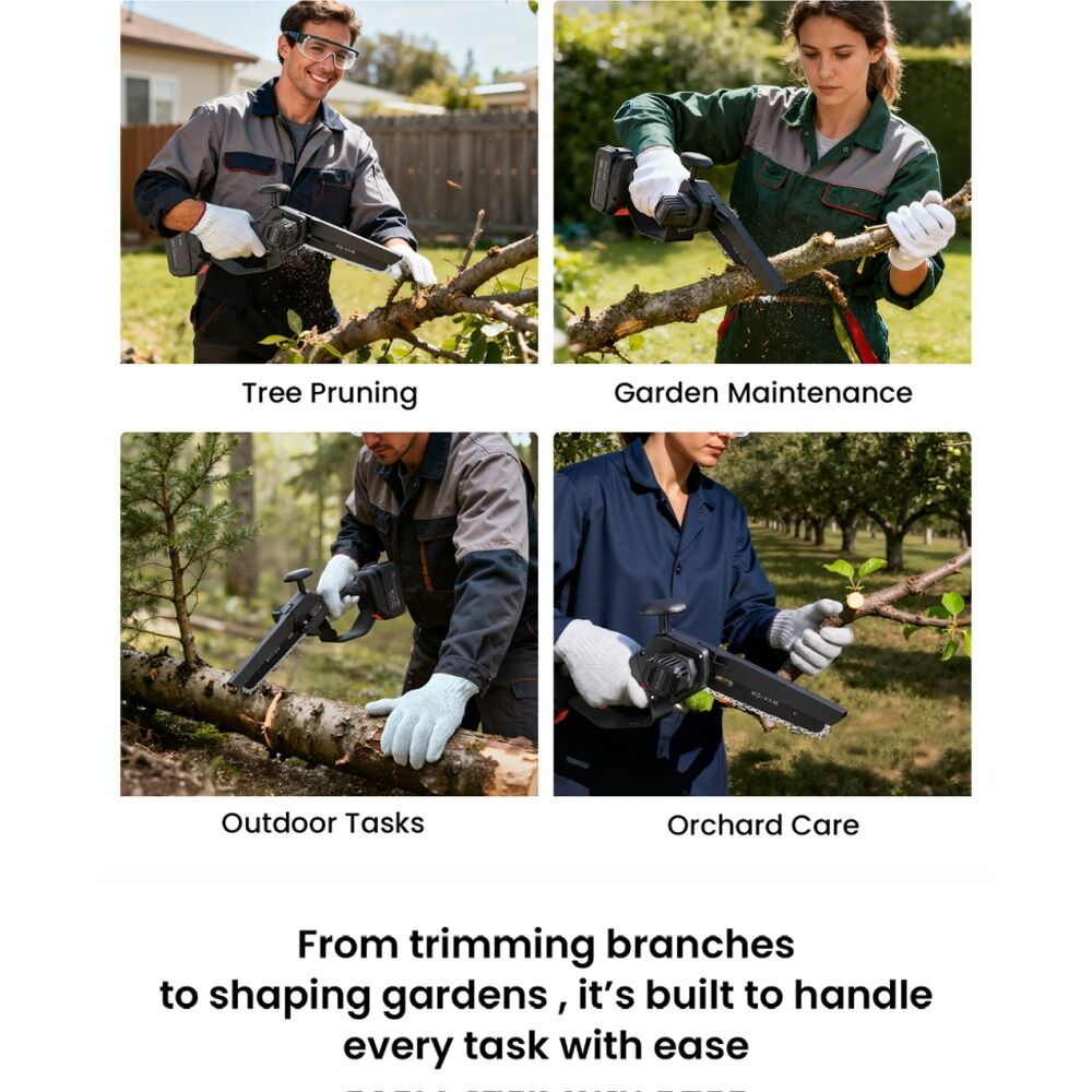 Mavion 6 Inch Cordless Pruning Saw Garden Tool Set Kit Mavion — image 5
