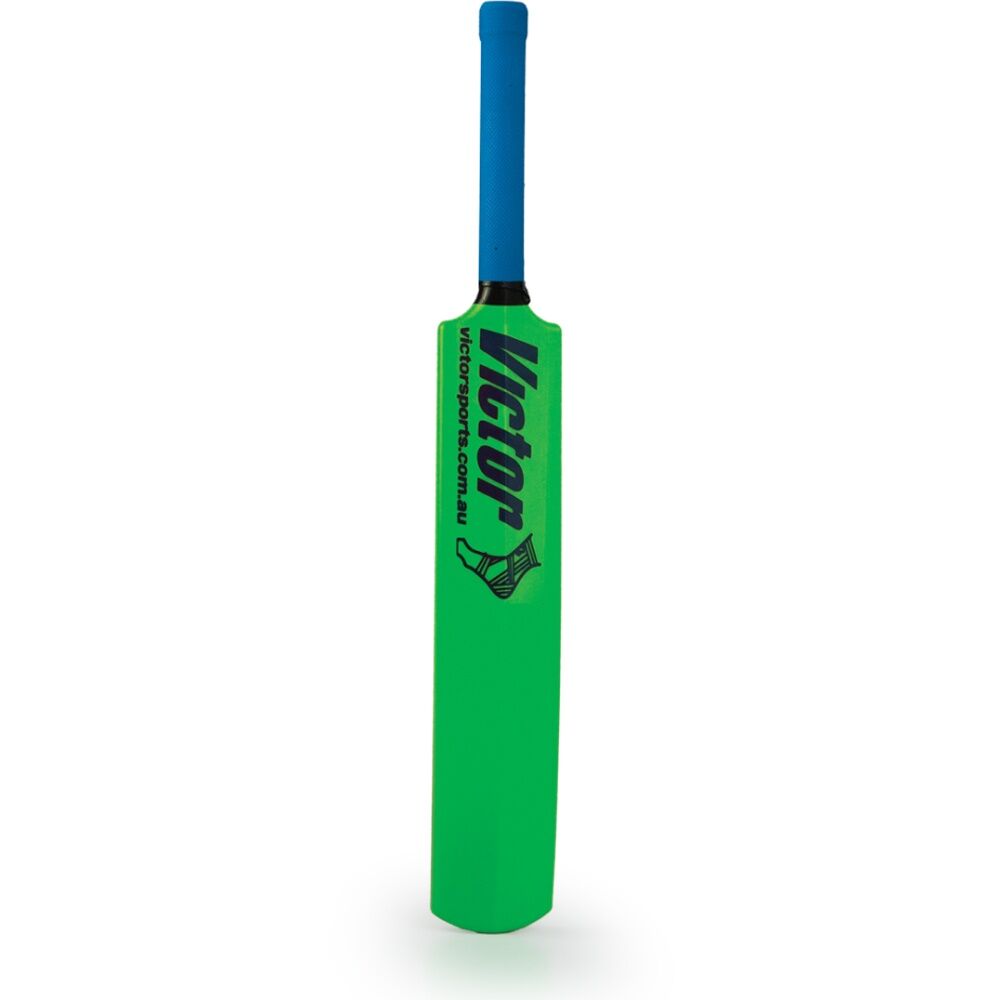 Victor Sports Plastic Cricket Bat Rubber Grip Size 2 Colour Green (2 Pack) — image 3