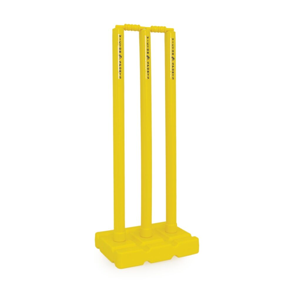 Victor Sports Victor Cricket Stump Set Plastic Durable For Schools And Clubs 79cm (2 Pack) — image 2