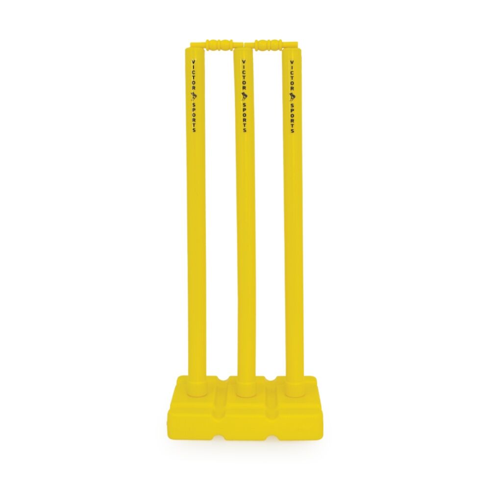 Victor Sports Victor Cricket Stump Set Plastic Durable For Schools And Clubs 79cm (2 Pack) — image 3