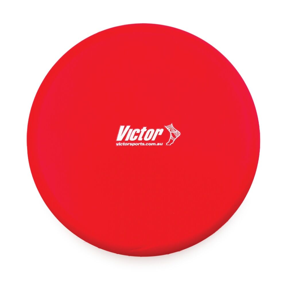 Victor Sports Foam Flying Gliding Disc Lightweight Foam Activity Game 21cm — Red