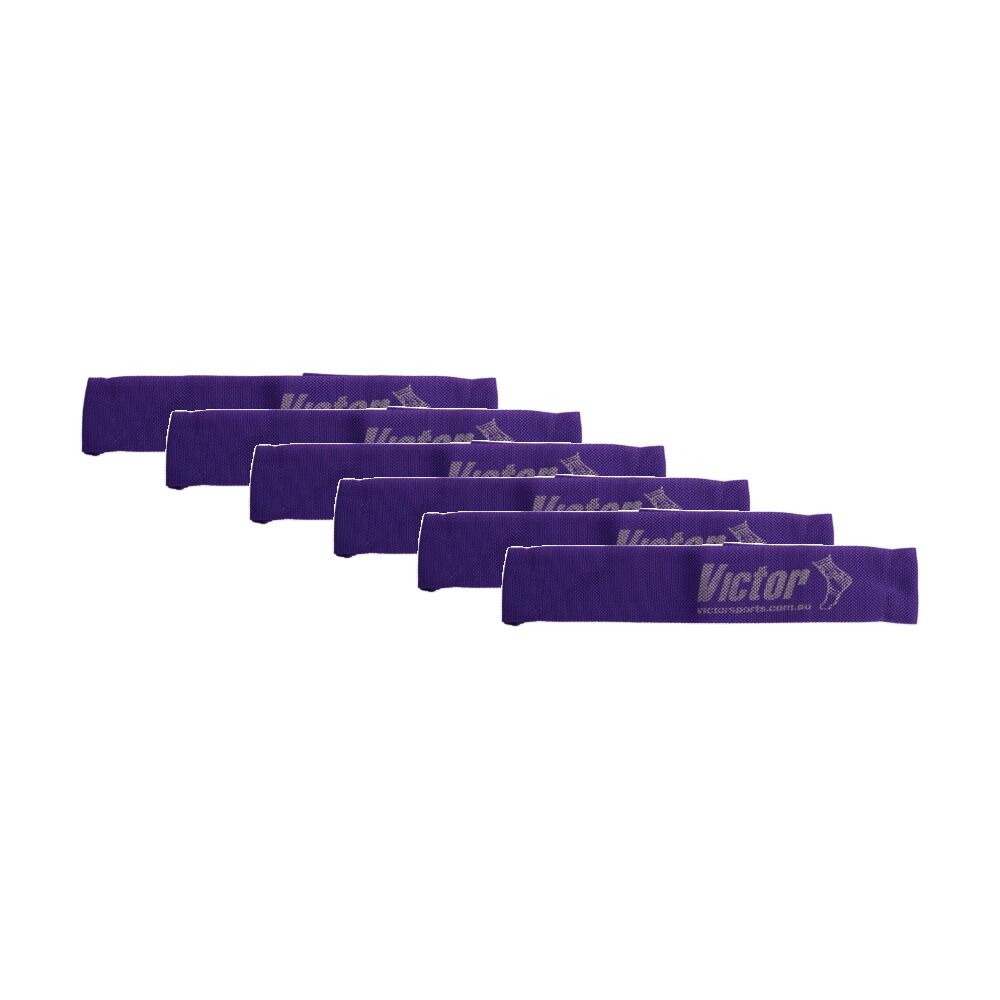 Victor Sports Nylon Sash Team Divider For Activities Purple 1.2m (6 Pack)