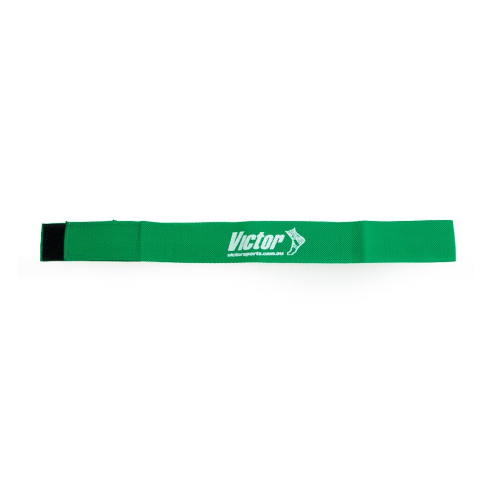 Victor Sports Nylon Sash Hook Loop Fastener Adjustable Green 5x100cm (6 Pack) — image 2