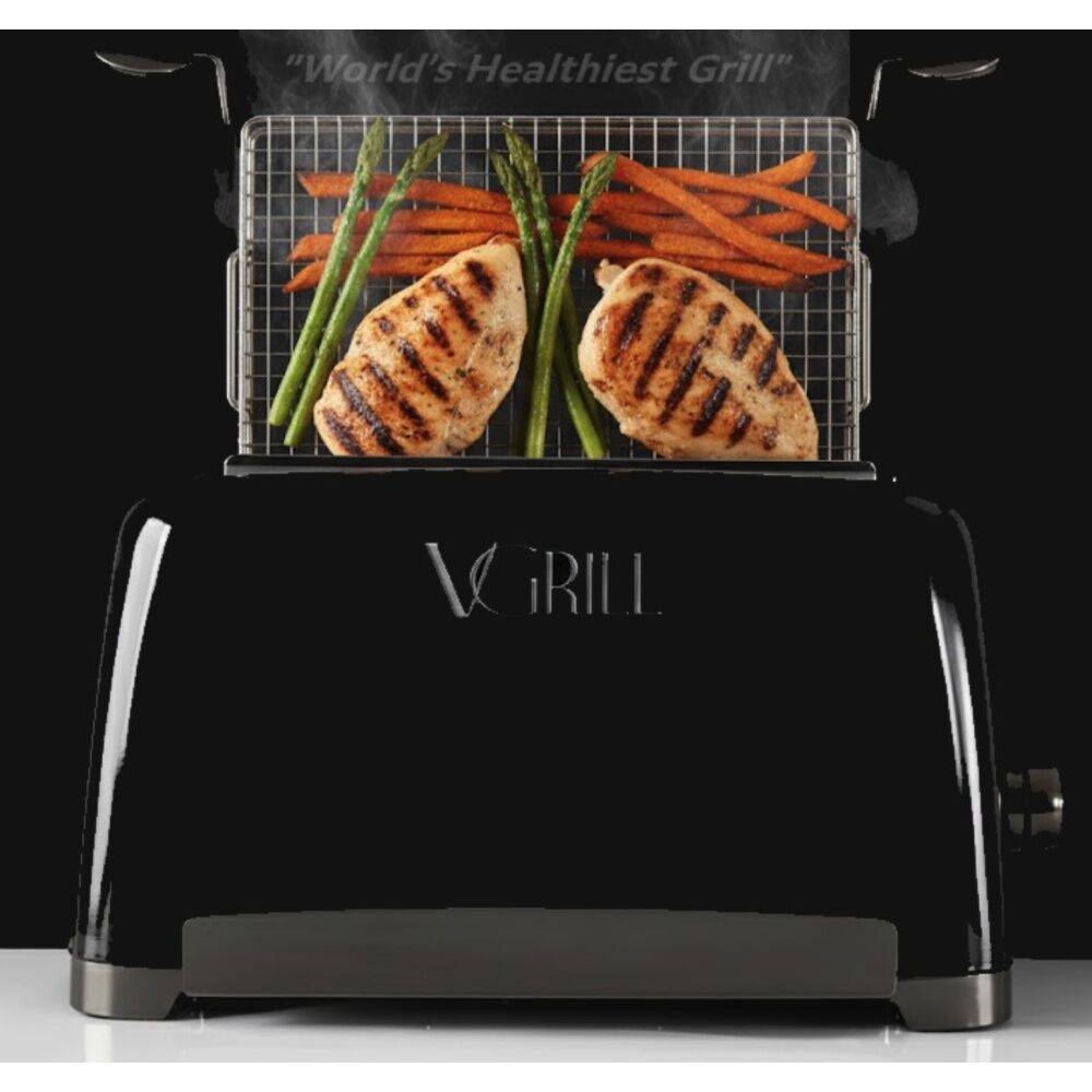 Vgrill V/Grill Electric Indoor Smokeless Vertical Grill 43x29x10cm Black — image 2