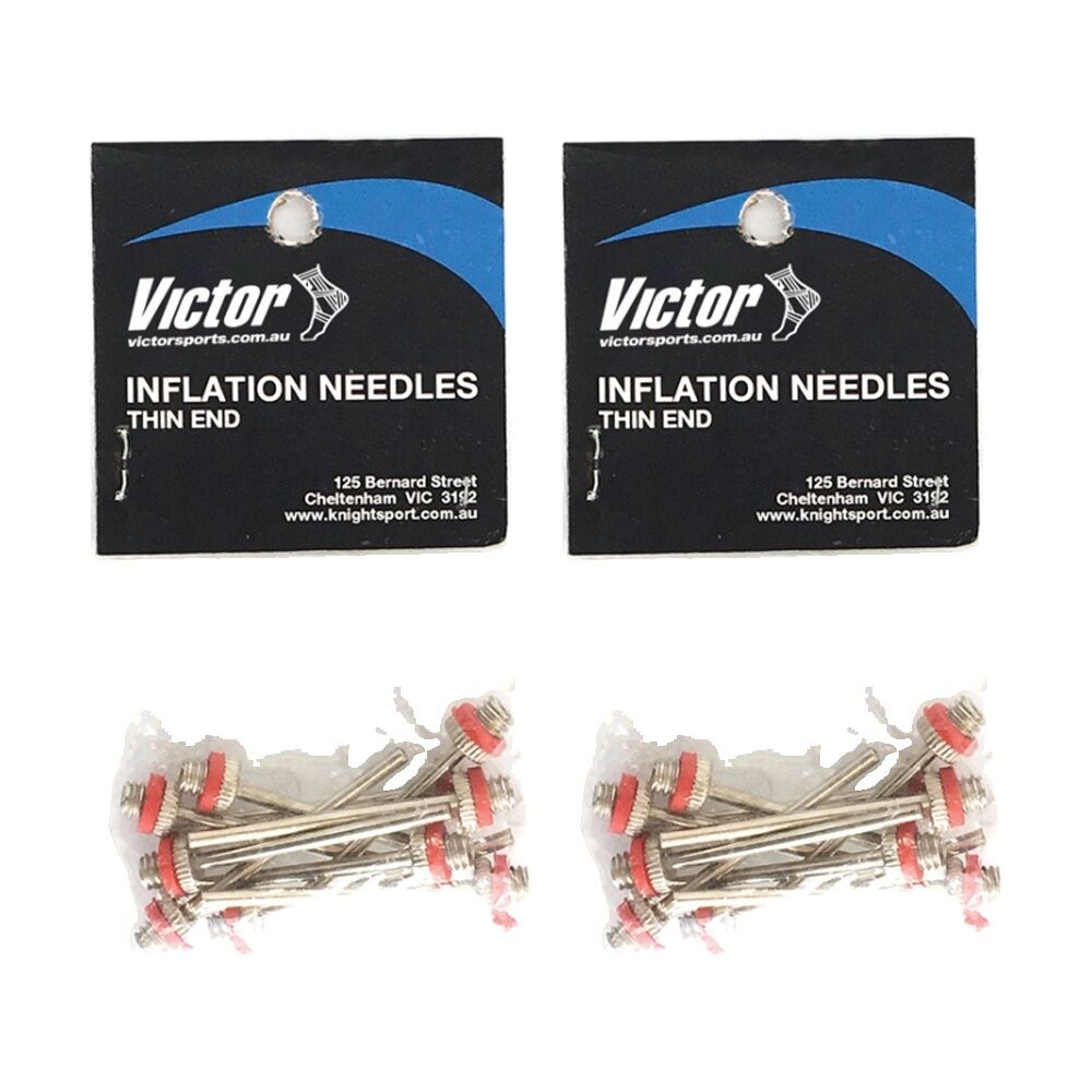Victor Sports 10pc Victor Sports Inflating Needle Compatible With Hand Pumps Thin End (2 Pack)