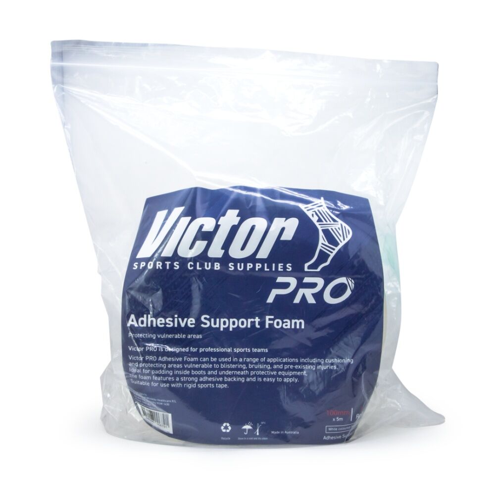 Victor Sports Adhesive Support Thick Foam Cushioning Tape Roll 100mmx5m — image 5