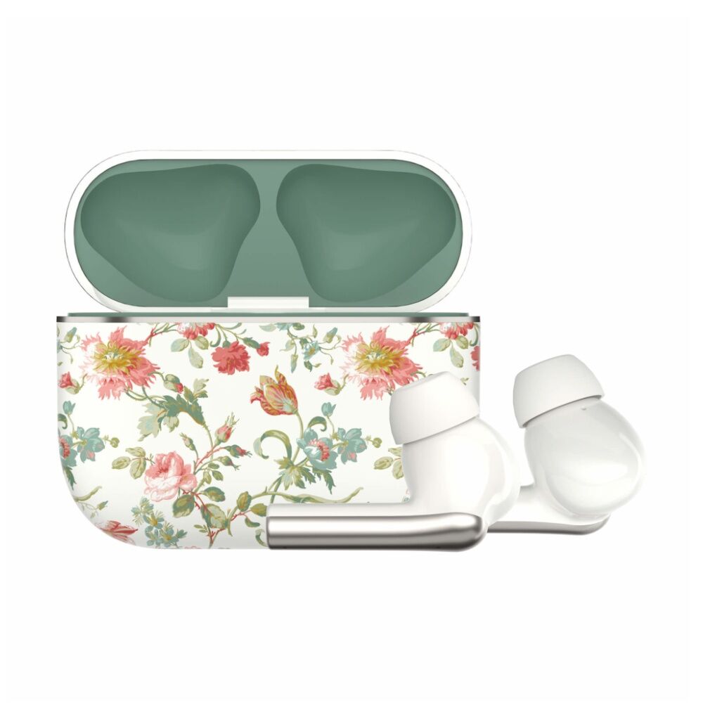 Laura Ashley Skylark Earbuds Rosalind Rechargeable Battery Wireless White/Green — image 3