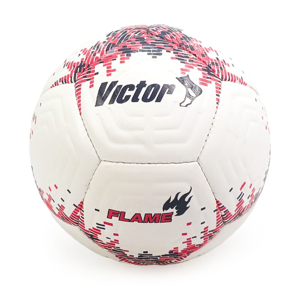 Victor Sports Flame Soccer Ball Size 5 Textured PVC Training (2 Pack) — image 3