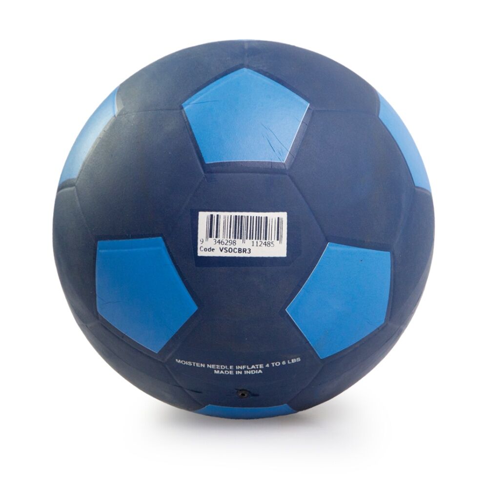 Victor Sports Soccer Ball Rubber Size 3 Durable Training Navy Blue — image 3