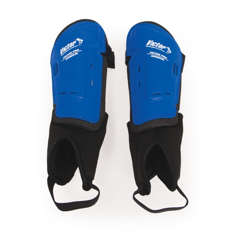 Victor Sports Pro Armour Shin Guards Ankle Protection Pair Small