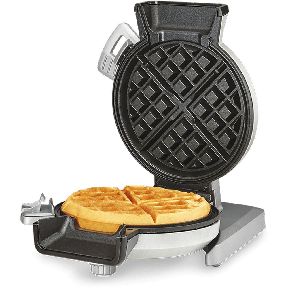 Cuisinart Vertical Electric Waffle Maker w/ 5 Settings Stainless Steel — image 3