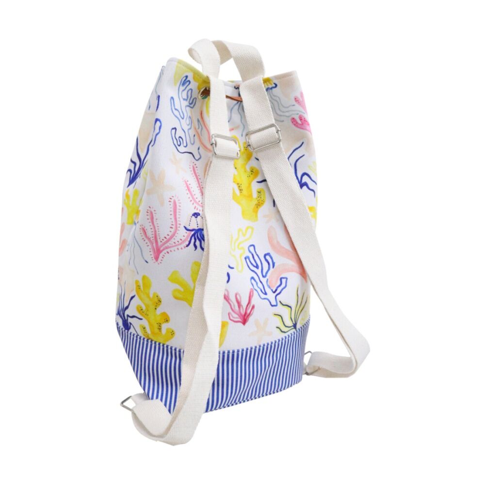 LVD 41x24x45cm Multicoloured Coral Reef Summer Beach Backpack Bag — image 3