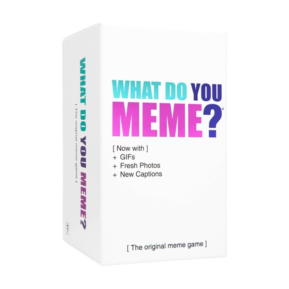Relatable What Do You Meme Core Game 360 Caption Cards 75 Photo Easel Relatable