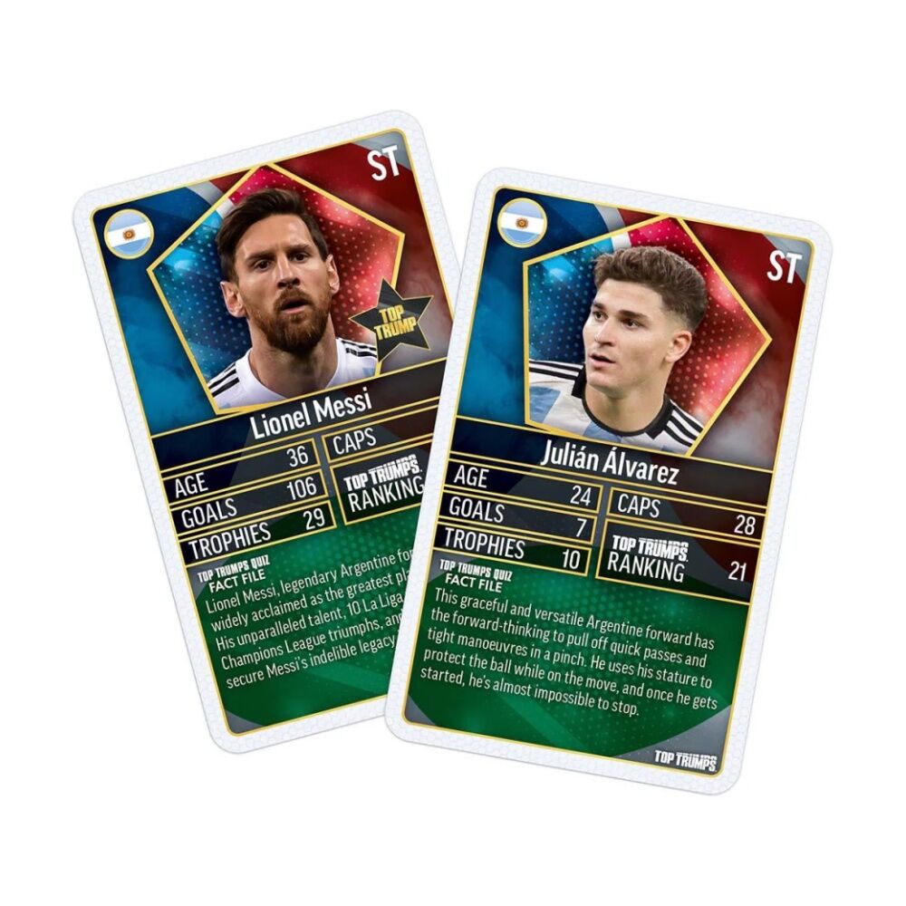 Toy Trumps Top Trumps World Football Stars Battlemat Card Game Duel 6y+ — image 6