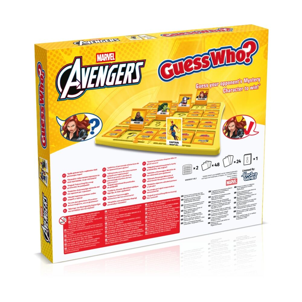 Guess Who Marvel Avengers Edition Family Guessing Game Fun Ages 3+ Guess Who — image 3