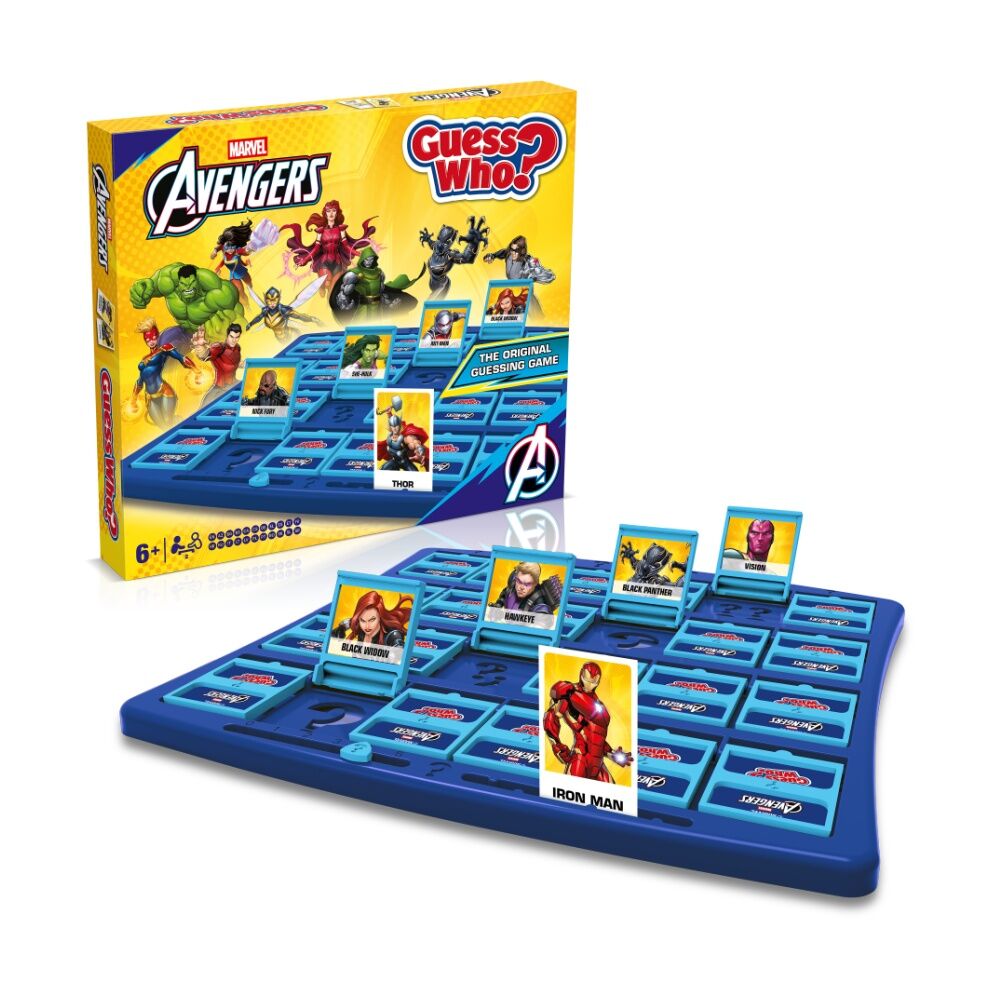 Guess Who Marvel Avengers Edition Family Guessing Game Fun Ages 3+ Guess Who — image 6