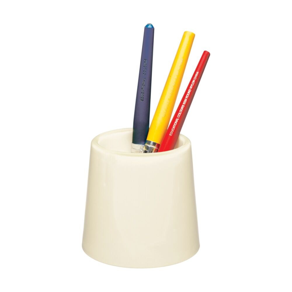 Educational Colours Water Pot No.5 Paint Container White Kids Paint/Craft/Art