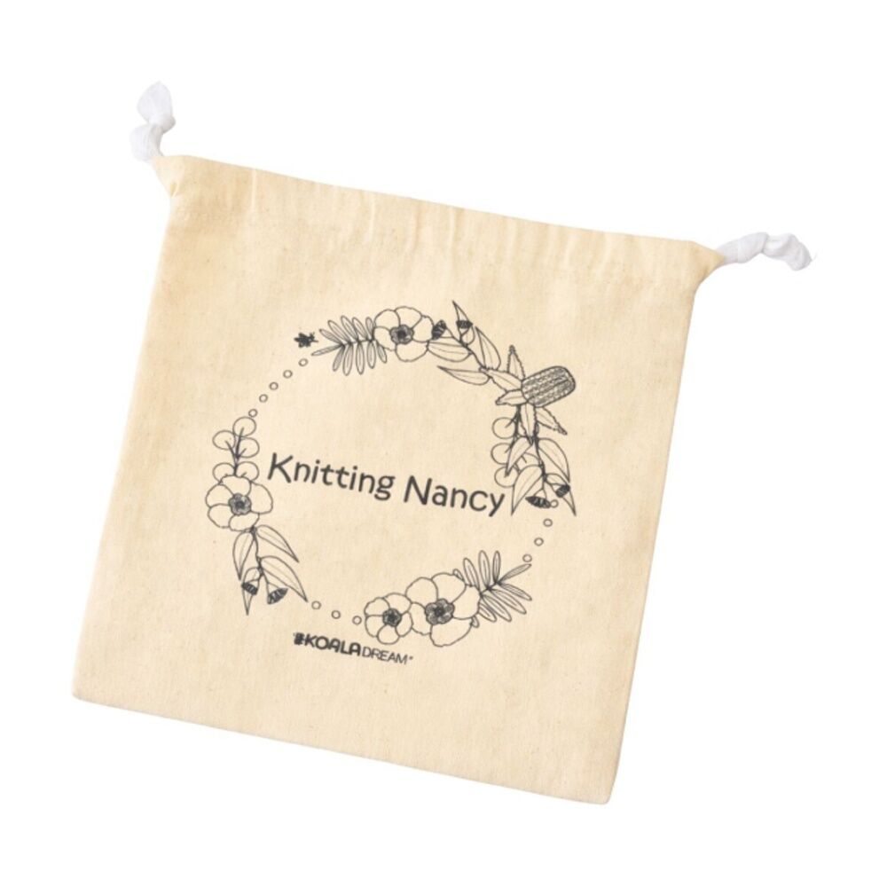 Koala Dream Australian Flora Knitting Doll Gum Blossom - Wooden Crochet Nancy Kit - Includes Pick, Wool & Fabric Bag - Builds Fine Motor Skills - 3cm — image 6