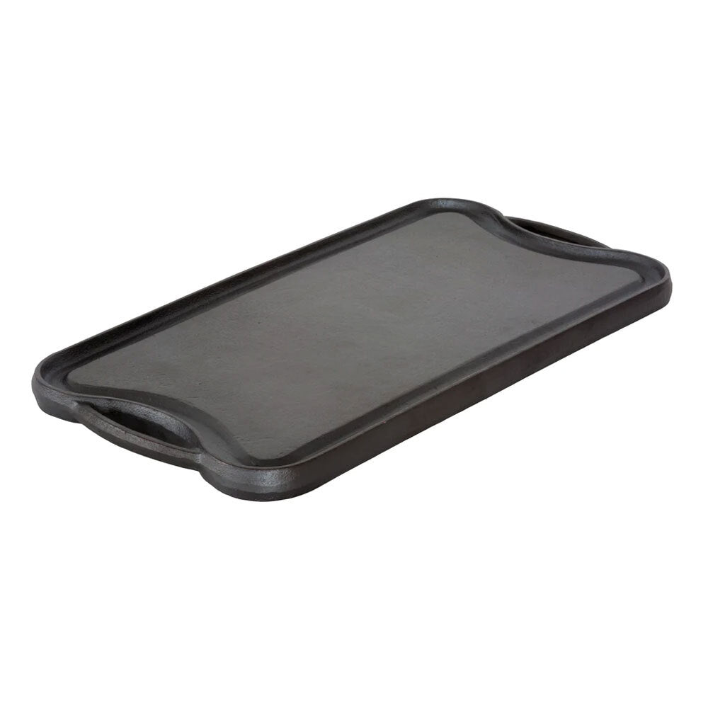 Healthy Choice Oil-Seasoned Reversible Cast Iron Griddle/Grill Plate 50x25cm — image 2