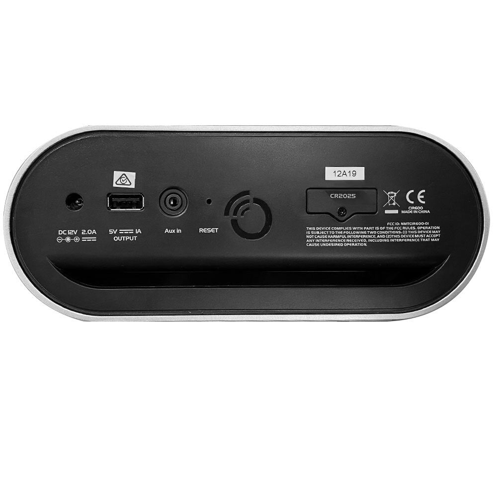 Oregon Scientific Resonance Dual Bluetooth/AUX Speaker/Alarm Clock Time/Day/Date — image 6