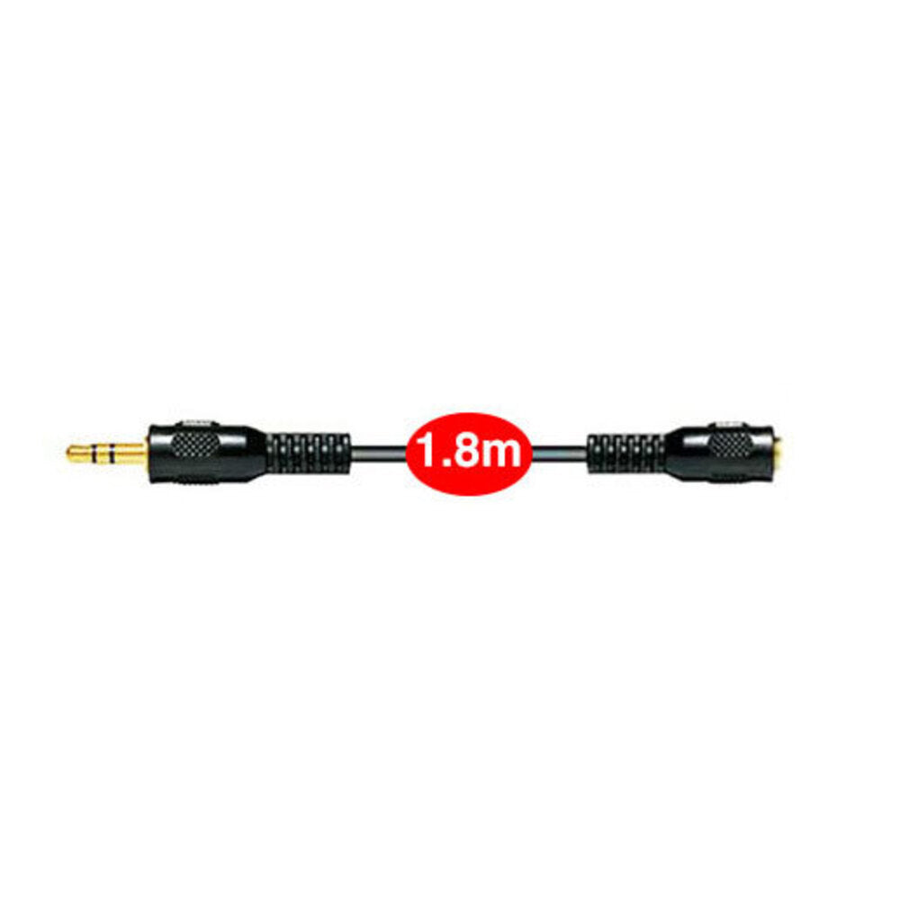 Sansai 1.8m Stereo AUX/Cable Audio 3.5mm Male to Female/Auxiliary Extension (3 Pieces) — image 2