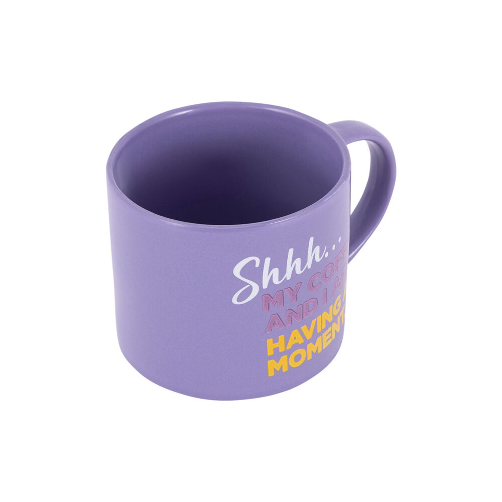 Splosh Cheeky My Coffee/Tea Ceramic Home/Office Mug Drinkware 9x13.5cm Purple — image 2