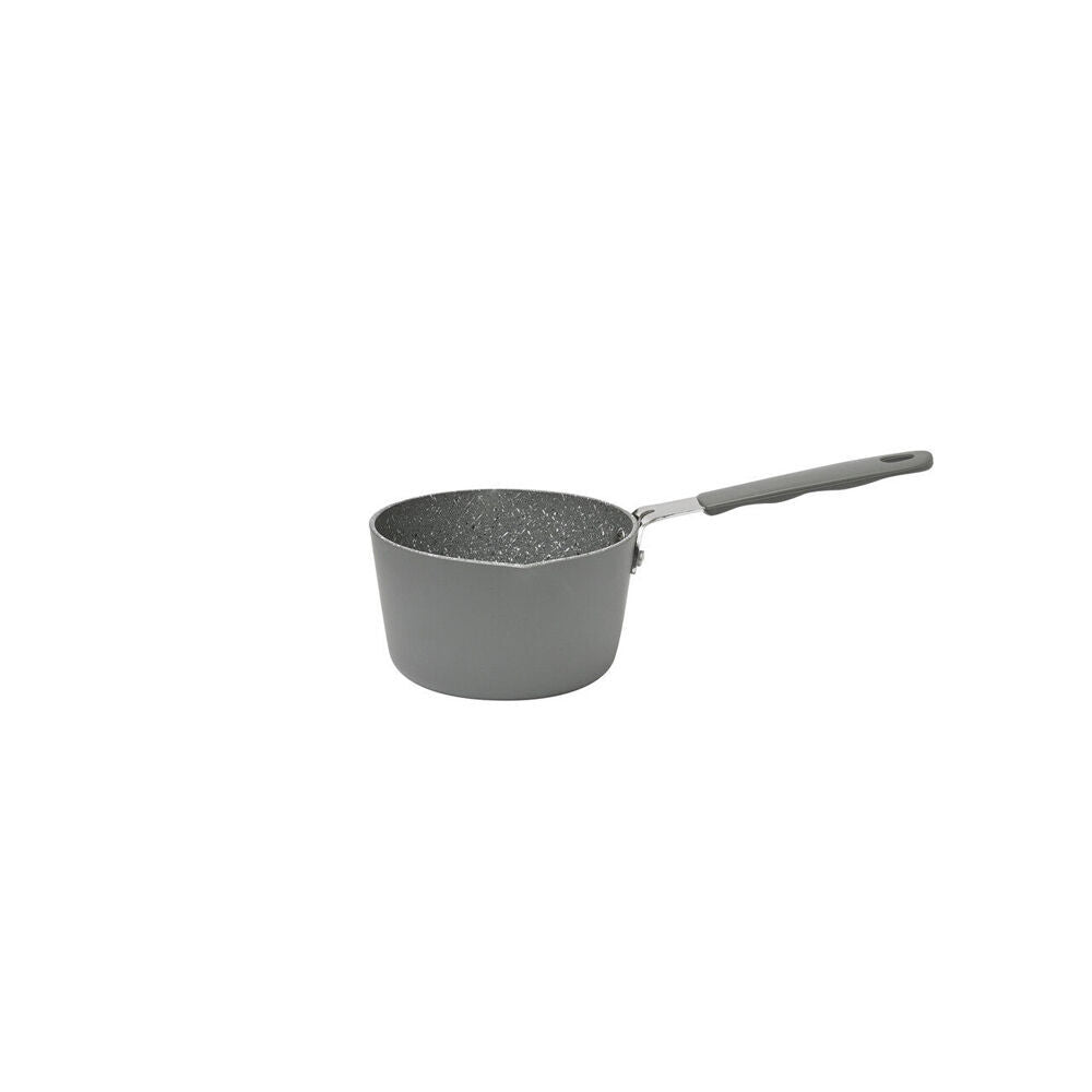 Classica Mini Milk Pot Round Non-Stick Sauce Pan Kitchen Cookware 12 cm Grey (2 Pack) — image 3