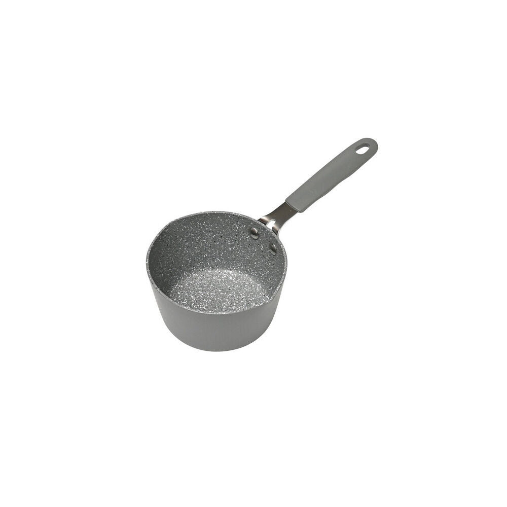 Classica Mini Milk Pot Round Non-Stick Sauce Pan Kitchen Cookware 12 cm Grey (2 Pack) — image 4