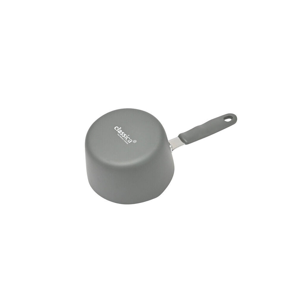 Classica Mini Milk Pot Round Non-Stick Sauce Pan Kitchen Cookware 12 cm Grey (2 Pack) — image 5