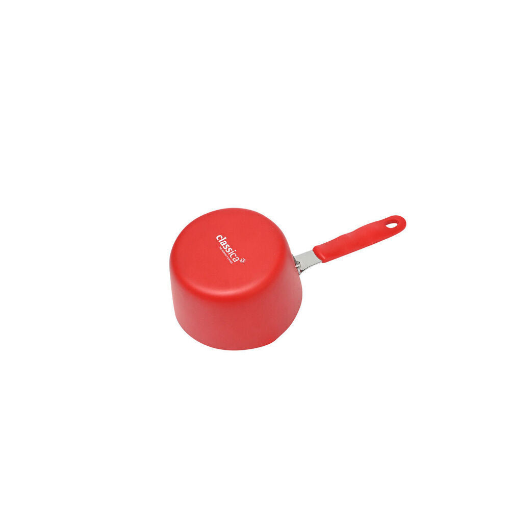 Classica Mini Milk Pot Round Non-Stick Sauce Pan Kitchen Cookware 12 cm Red (2 Pack) — image 4