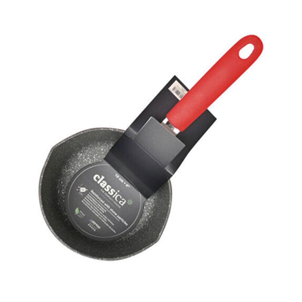 Classica Mini Milk Pot Round Non-Stick Sauce Pan Kitchen Cookware 12 cm Red (2 Pack) — image 5