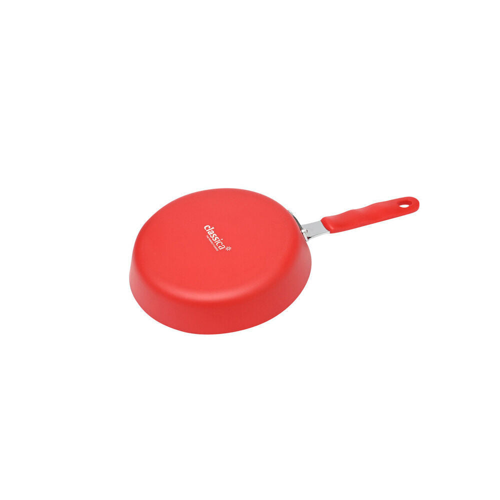 Classica Mini Round Frypan Non-Stick Cooking Frying Pan w/ Handle 16cm Red (2 Pack) — image 5