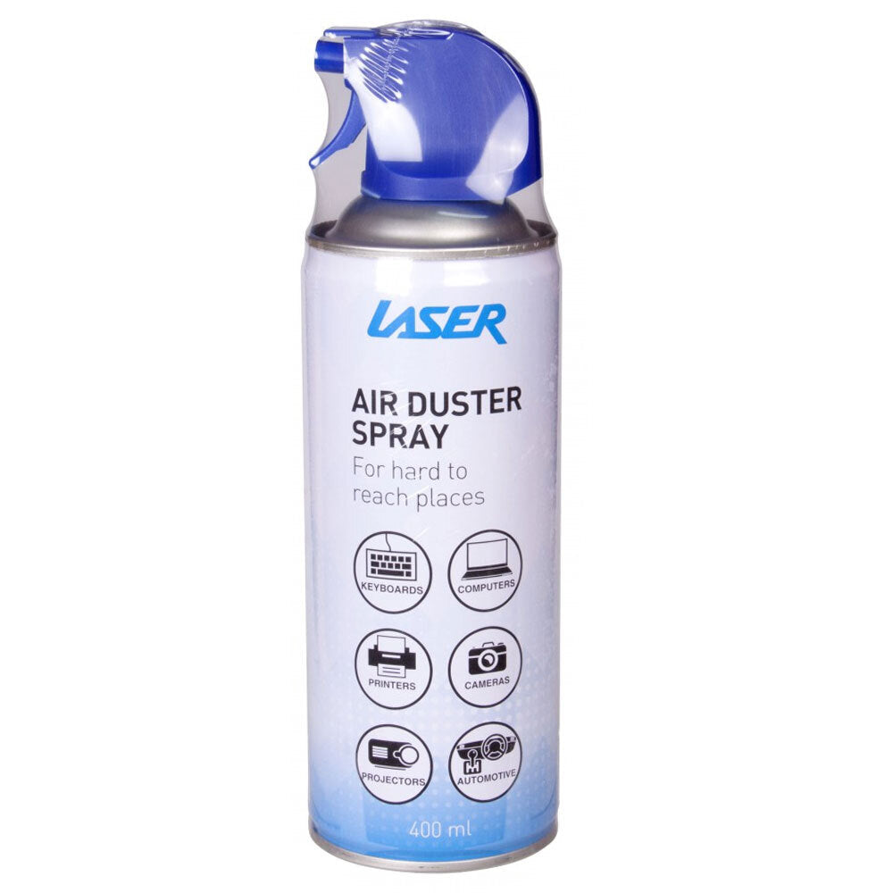 Laser 400ml Cleaning Air Duster Spray Cleaner for PC/Computer Camera/Keyboard (2 Pack) — image 2