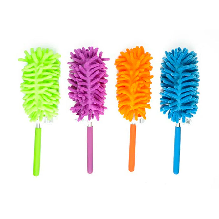 Unbranded Extendable 75cm Microfibre Duster Washable Home/Car Cleaner Dust Brush Assorted — image 2