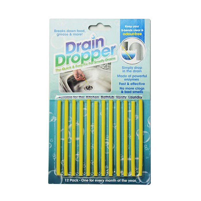 Drain Dropper Cleaner Sink/Pipes Kitchen/Bathroom/Laundry Clogging/Odour (24 Pack) — image 2