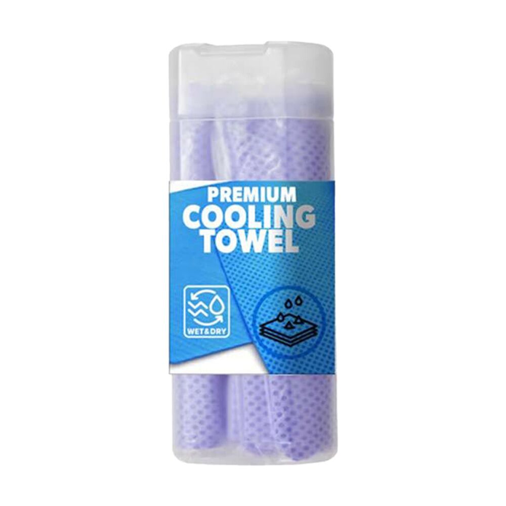 Brazco Premium Cooling Towel Sports Gym Fast Dry Dual Side 80x30cm Assorted (4 Pack) — image 2