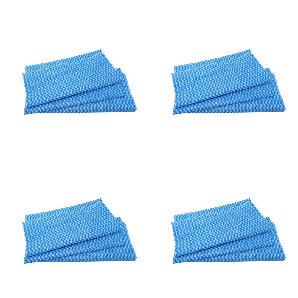 Ultimo 20pc Ultimo Premium Cleaning Wipes Super Absorbent Heavy-Duty Blue 45x60cm (4 Pack)