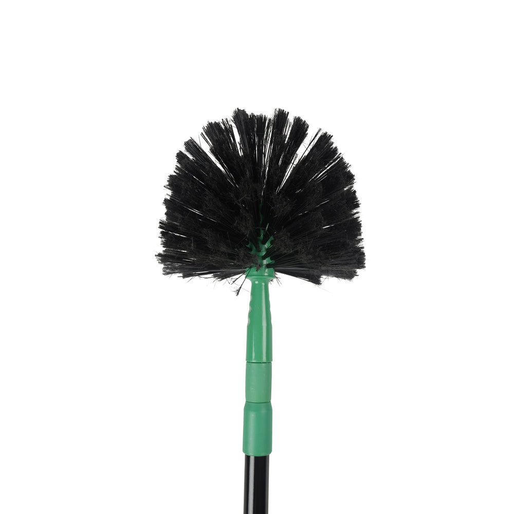 Ultimo Cob Web Brush Extendable Handle 1.3M Durable Cleaning Tool 18x95cm Black