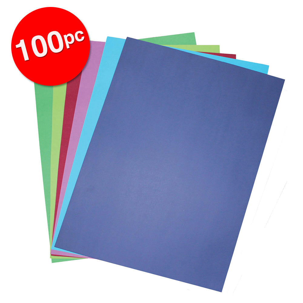 Colourful Days 50pc Colourful Days A3 Board 200GSM Cool Craft School Paper Assorted Colours (2 Pack)
