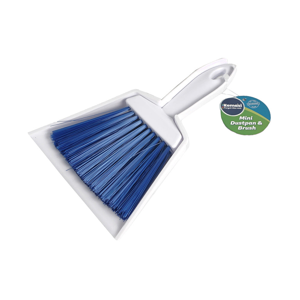 Kemasi Multipurpose Durable Mini Dustpan With Brush Home Kitchen Cleaning (6 Pack) — image 2