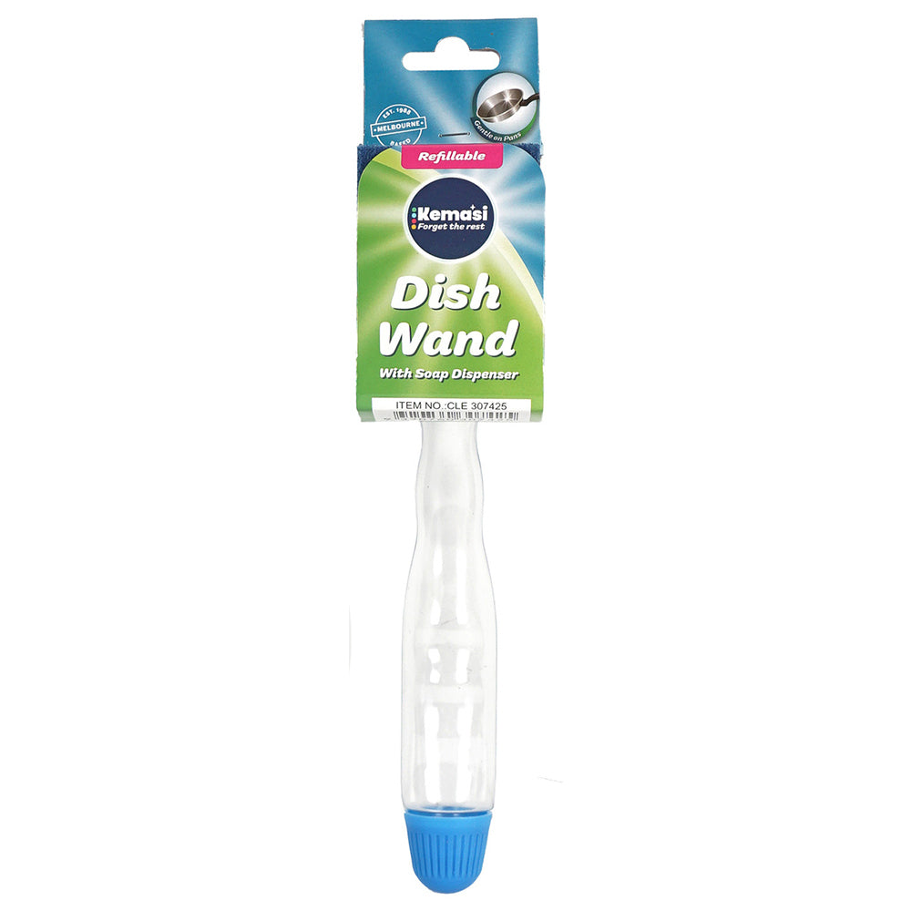 Kemasi Multipurpose Dish Wand With Soap Dispenser Home Kitchen Cleaning (12 Pack) — image 2