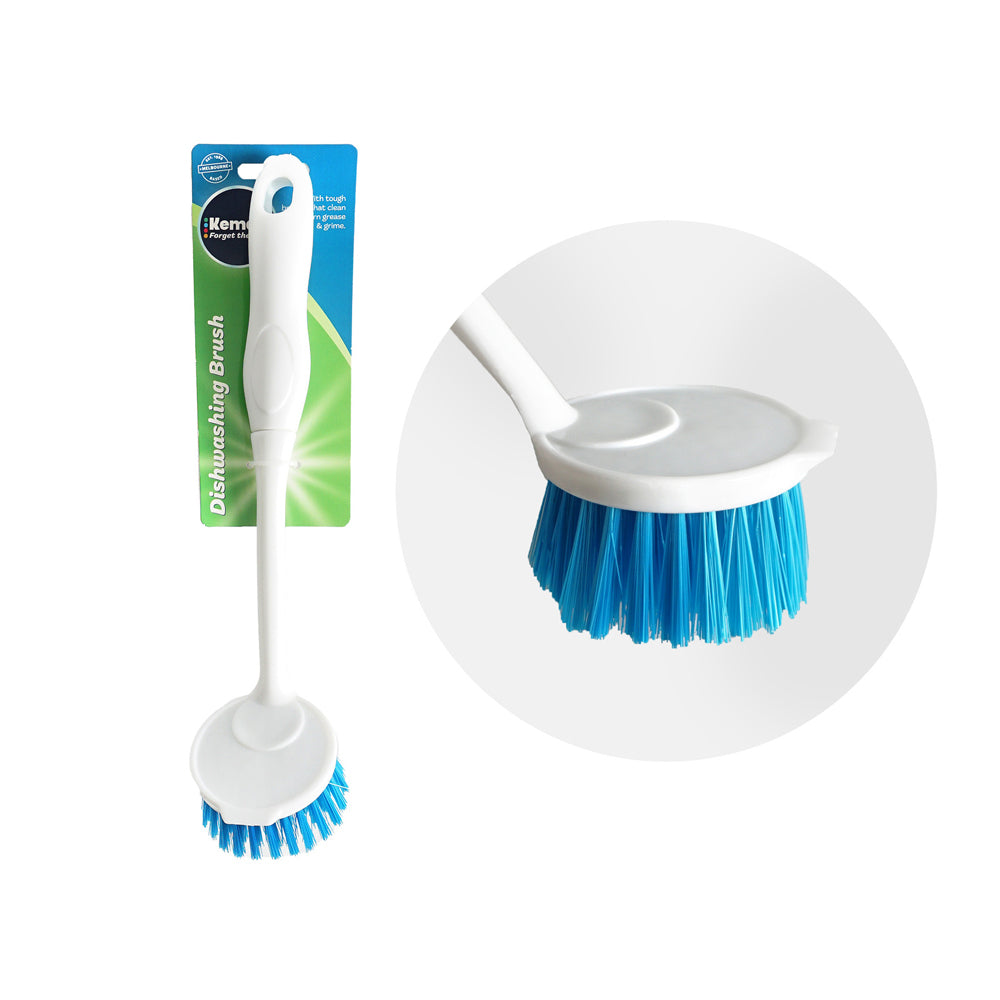 Kemasi Soft Grip Durable Multipurpose Dishwashing Brush Home Kitchen Cleaning — image 2