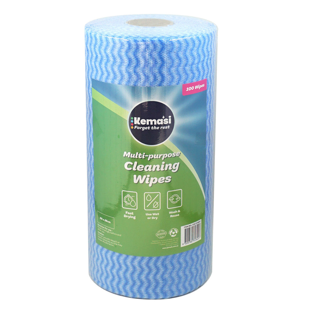 Kemasi 100 Sheets kemasi Multipurpose Durable Cleaning Wipes Home Kitchen Cleaning (4 Pack) — image 2