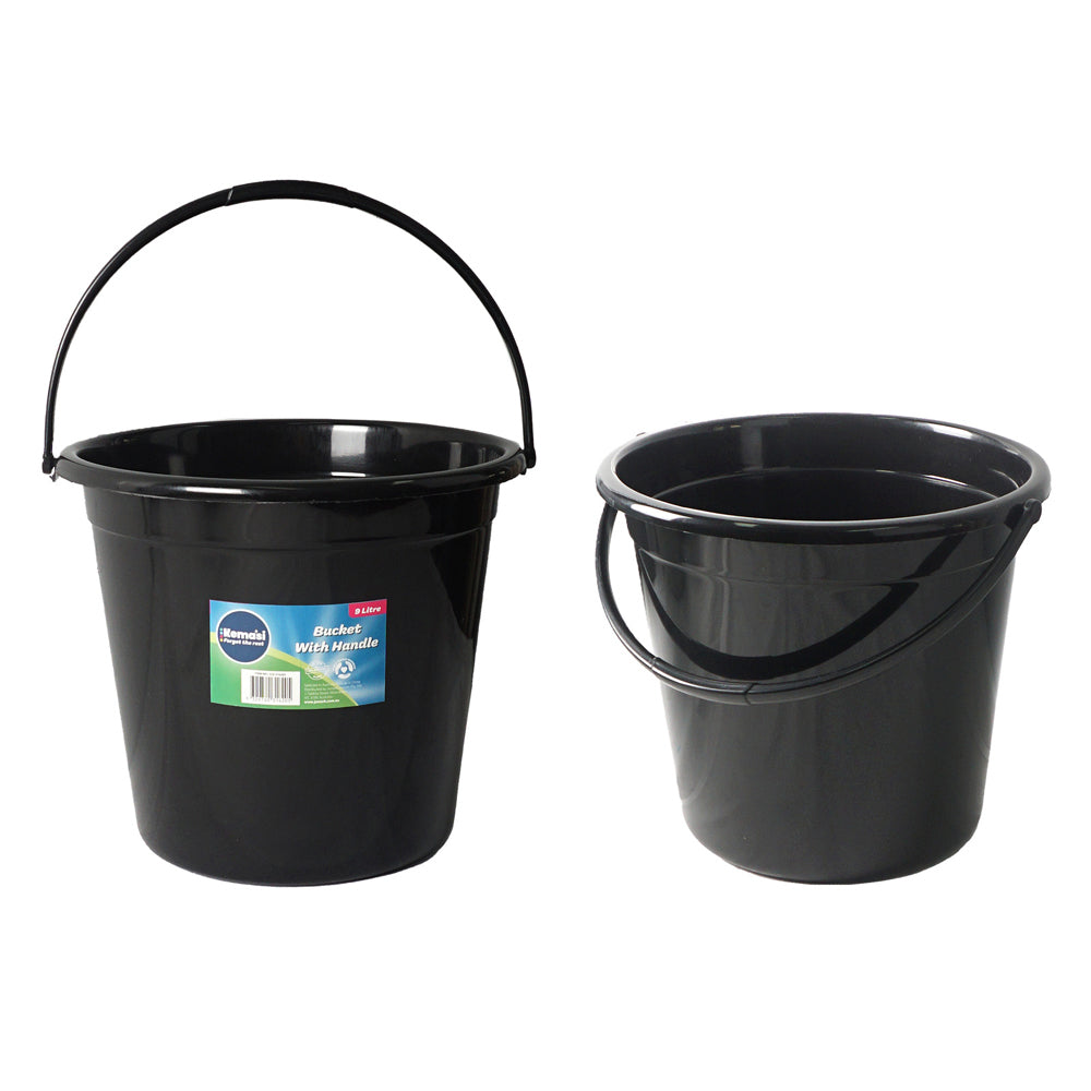 Kemasi Durable Bucket With Handle 9L Home Bathroom Kitchen Floor Cleaning — image 2