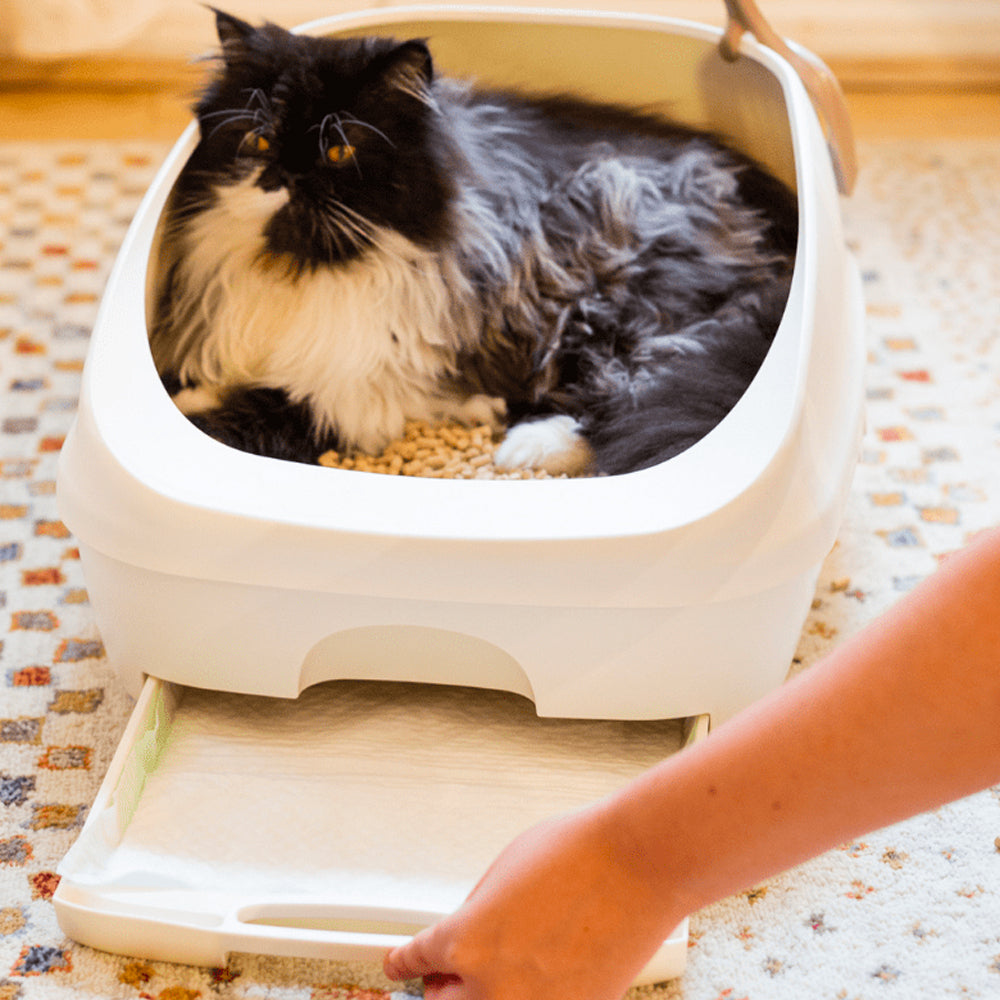 Unicharm Ezi-Lockodour Dual Layer Pet Cat/Kitten System Starter Kit Pads/Litter — image 3