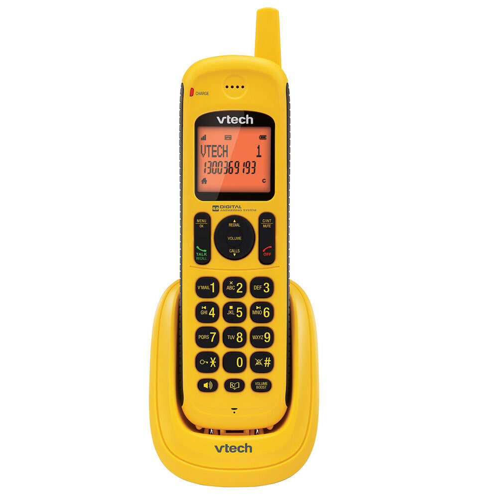 Vtech 20350E DECT Cordless Handset Telephone IP65 Home Phone w/ Speakerphone YL — image 3