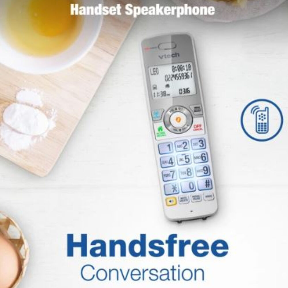 VTech Silver CLS22150 DECT6.0 WiFi Cordless Home Phone with 2-Handset — image 2