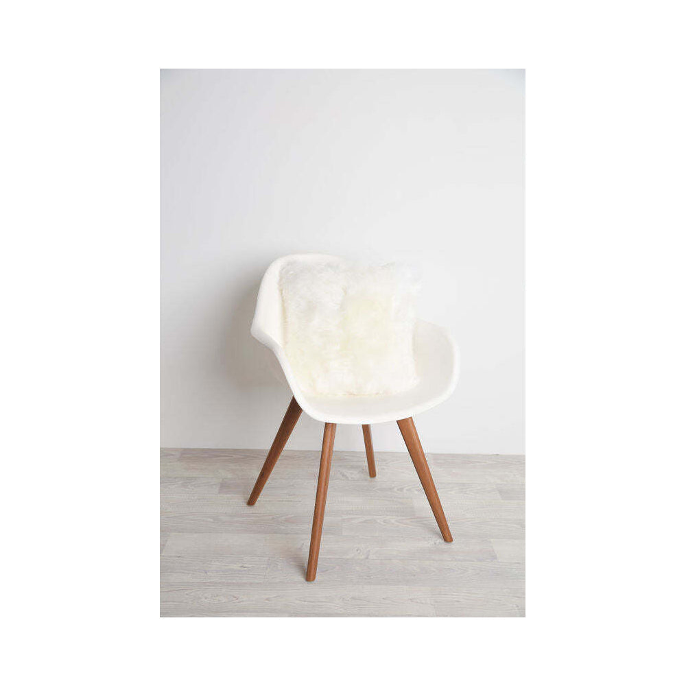 Huxford Grove The Gulgong Sheepskin Cushion Sofa/Couch Pillow Square 50cm Ivory — image 2